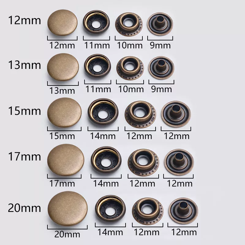 snap buttons for clothing