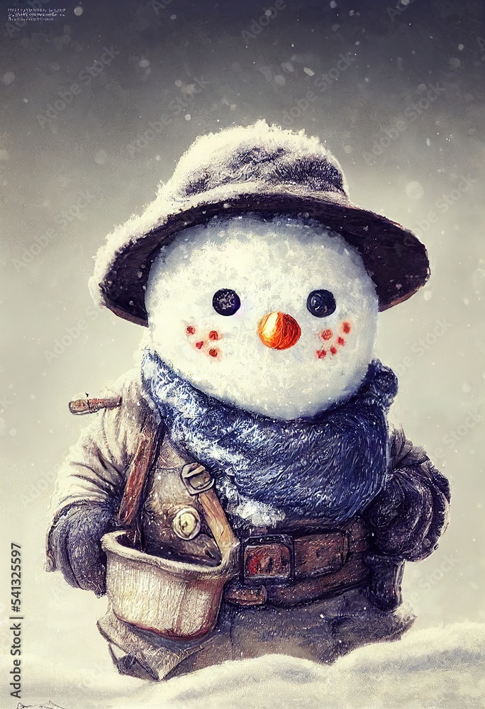 snowman aesthetic