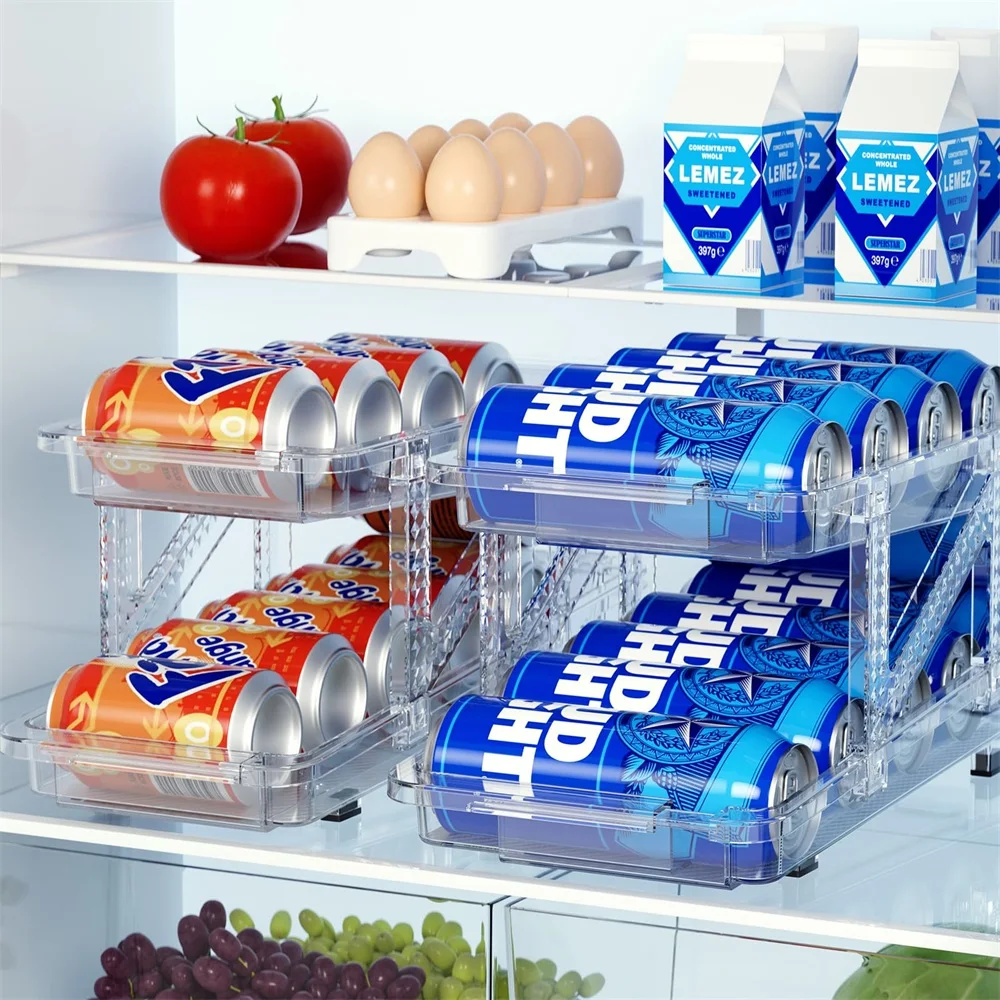 soda can dispenser for fridge