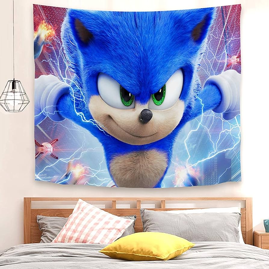 sonic the hedgehog bedroom