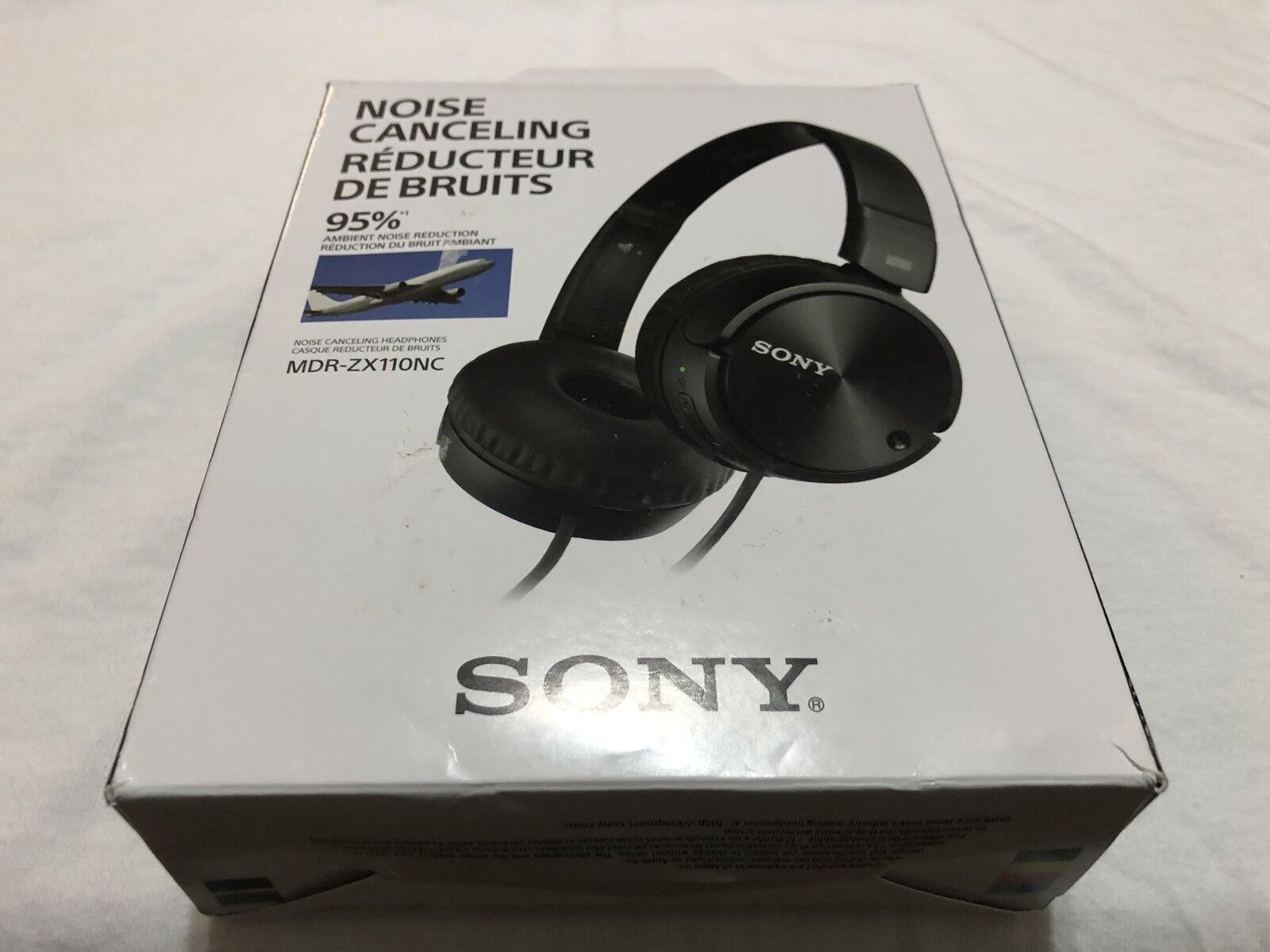 sony mdr-zx110nc noise canceling headphones