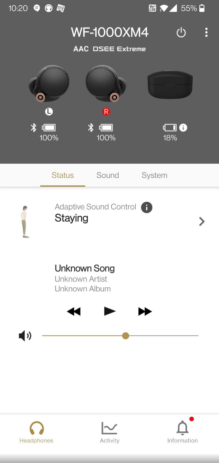 sony wf1000xm4 battery drain