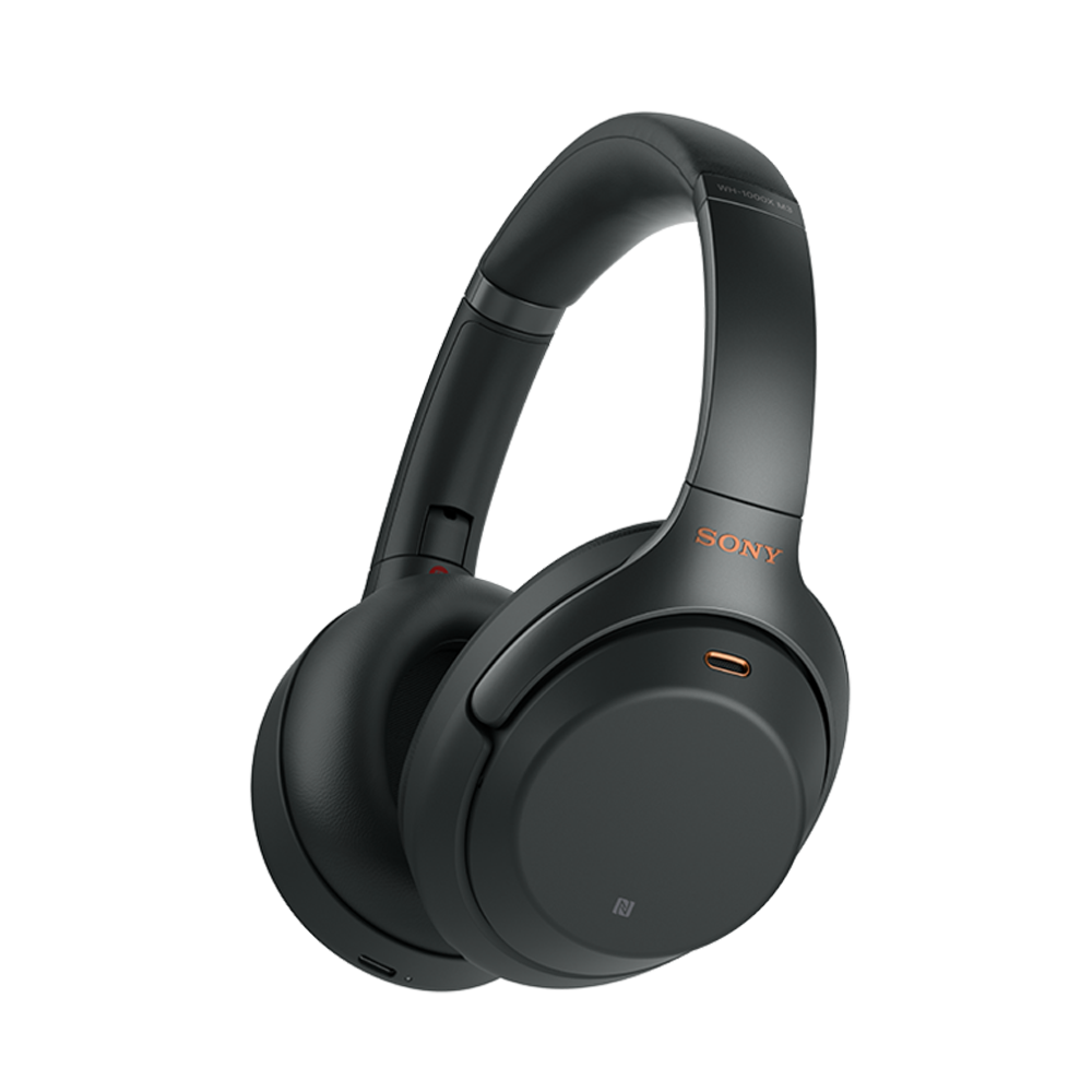 sony wh-1000xm4 premium noise cancelling wireless headphones - black