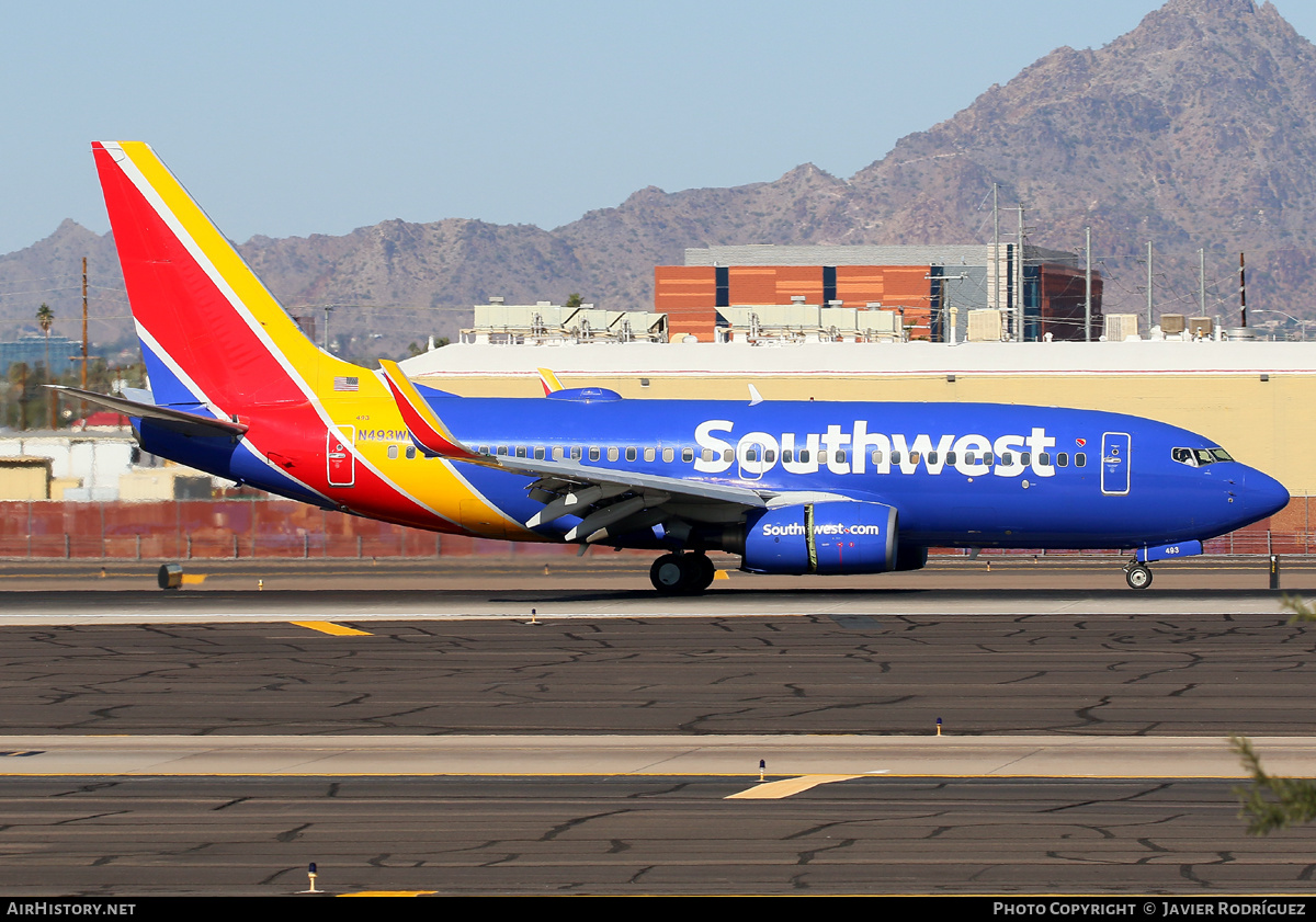 southwest flight 493