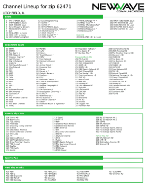 spectrum channel guide bradenton