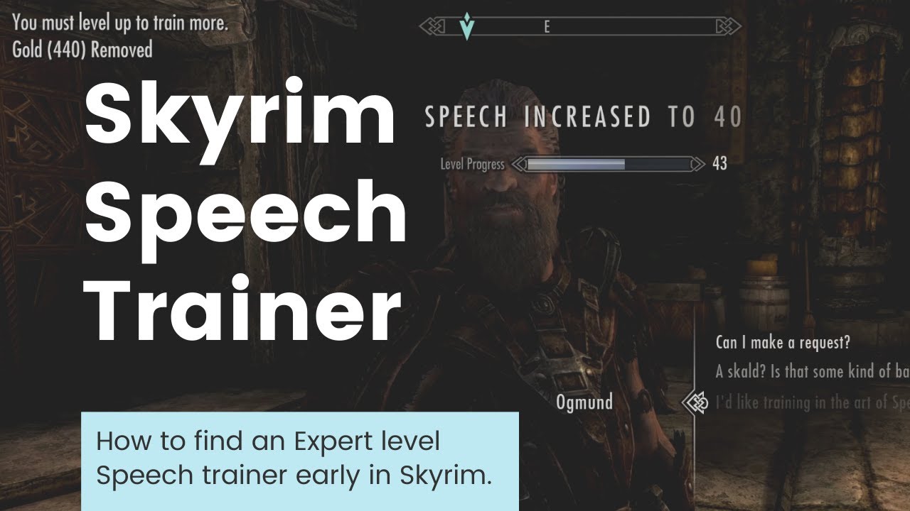 speech trainer skyrim