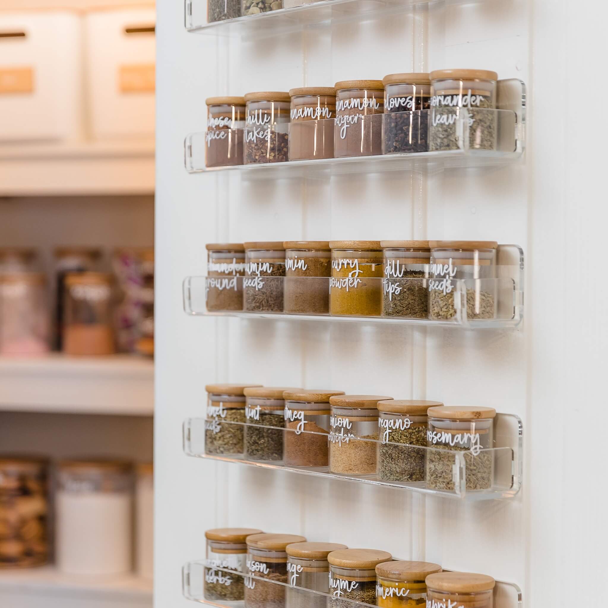 spice rack wall mounted