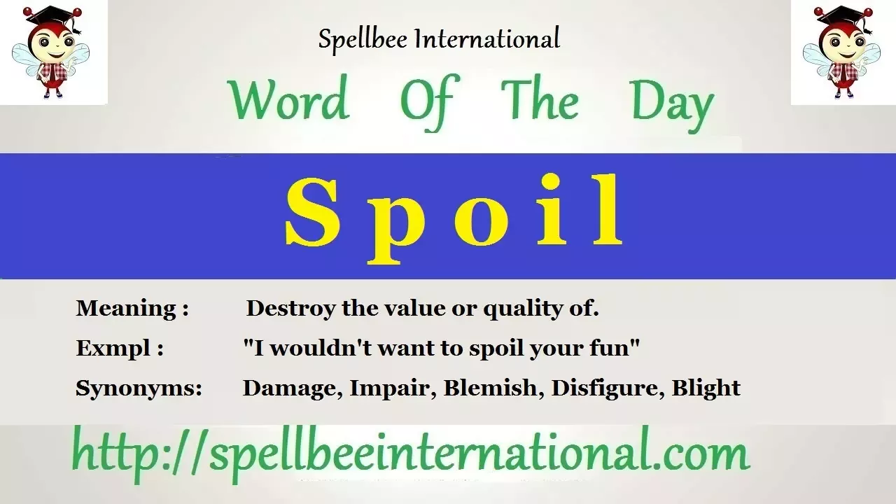 spoil synonym