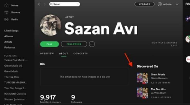 spotify dinlenme ücreti