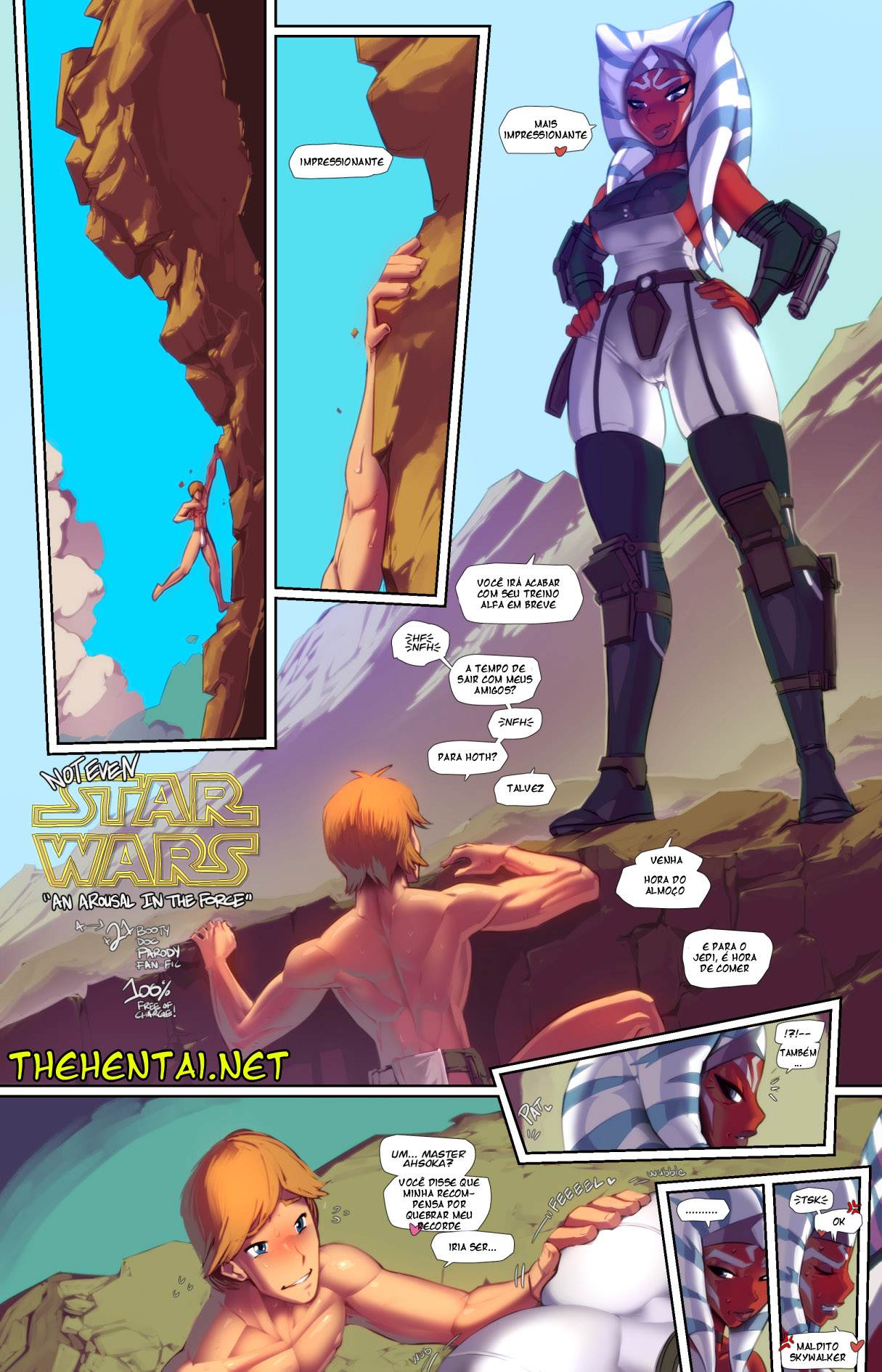 star wars hentai comic