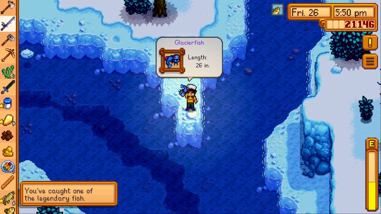 stardew legendary fish guide