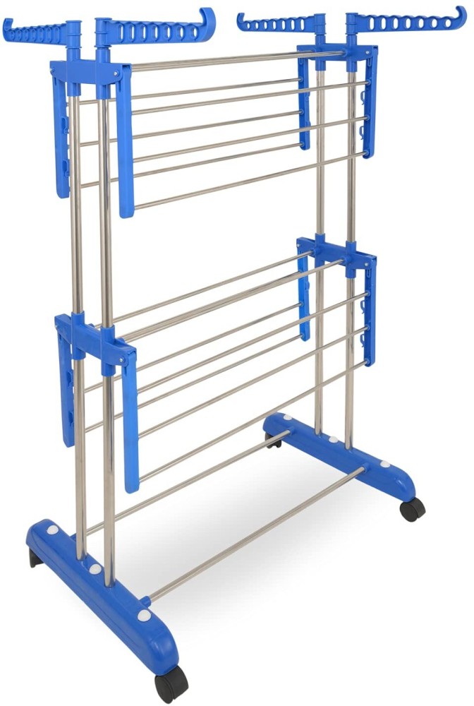 steel floor cloth dryer stand