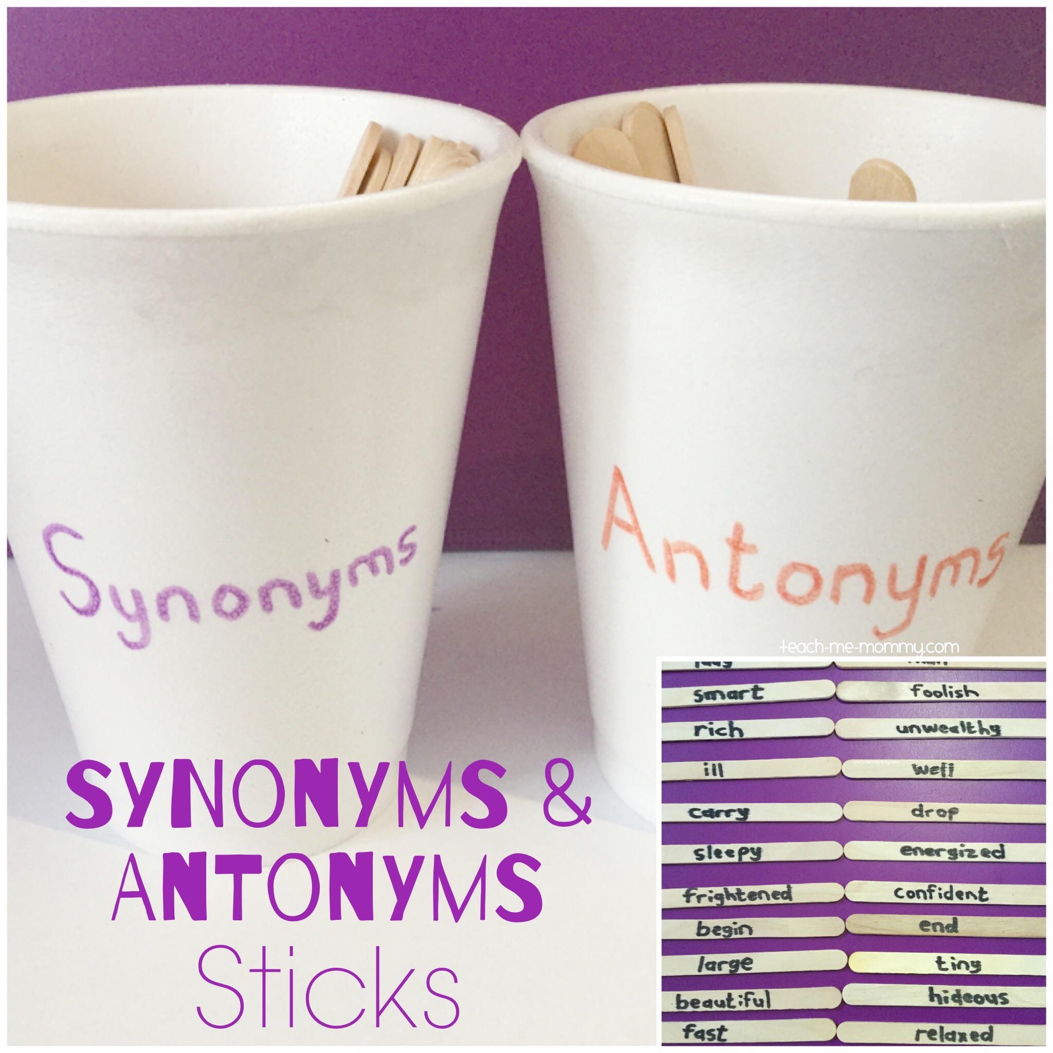 stick antonym