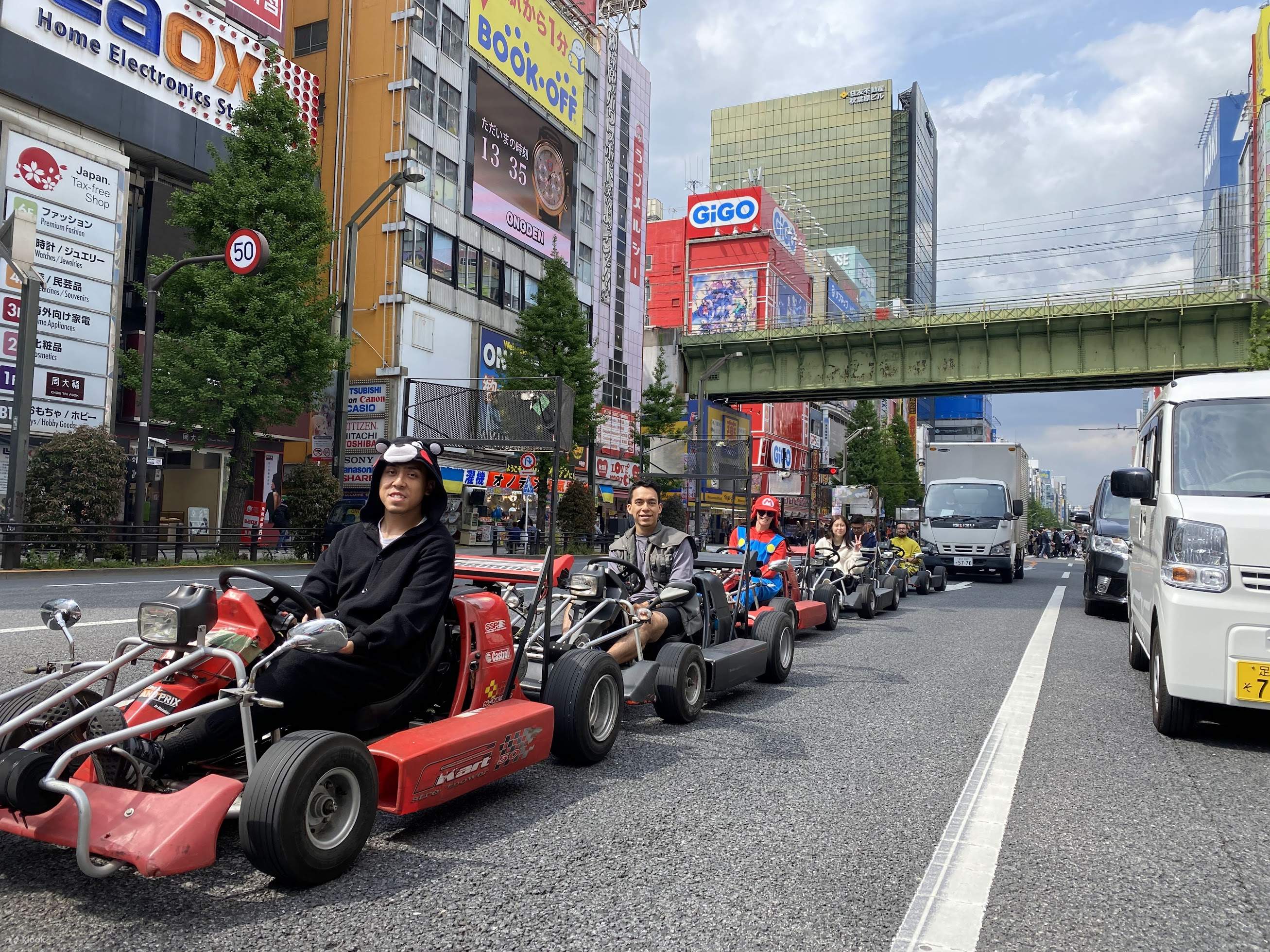 street go karting experience in akihabara