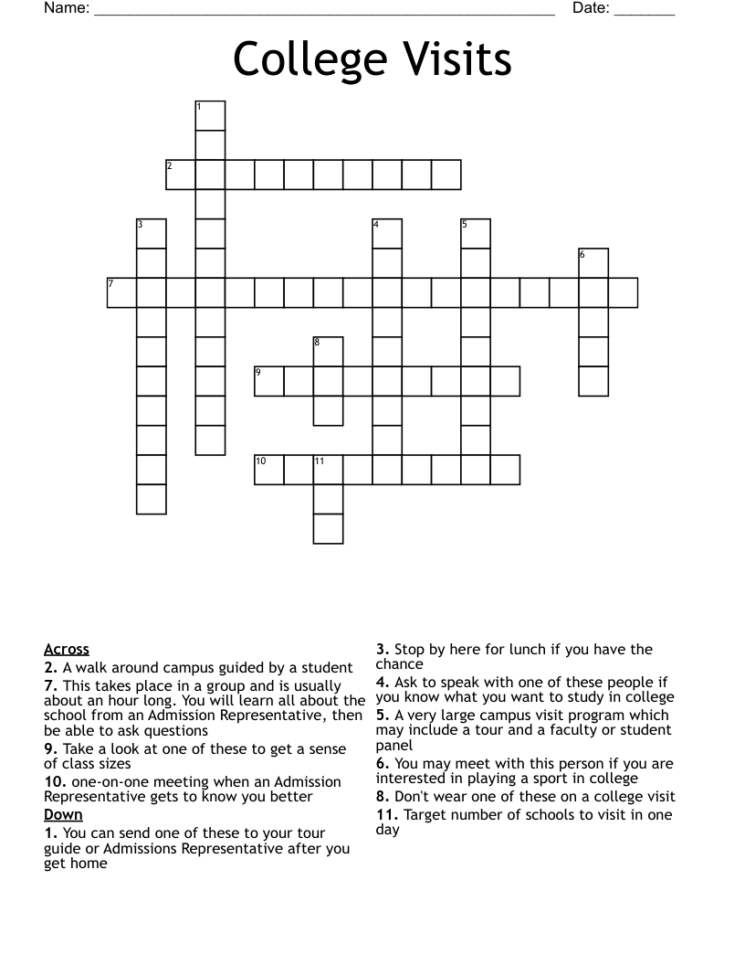 student group crossword clue