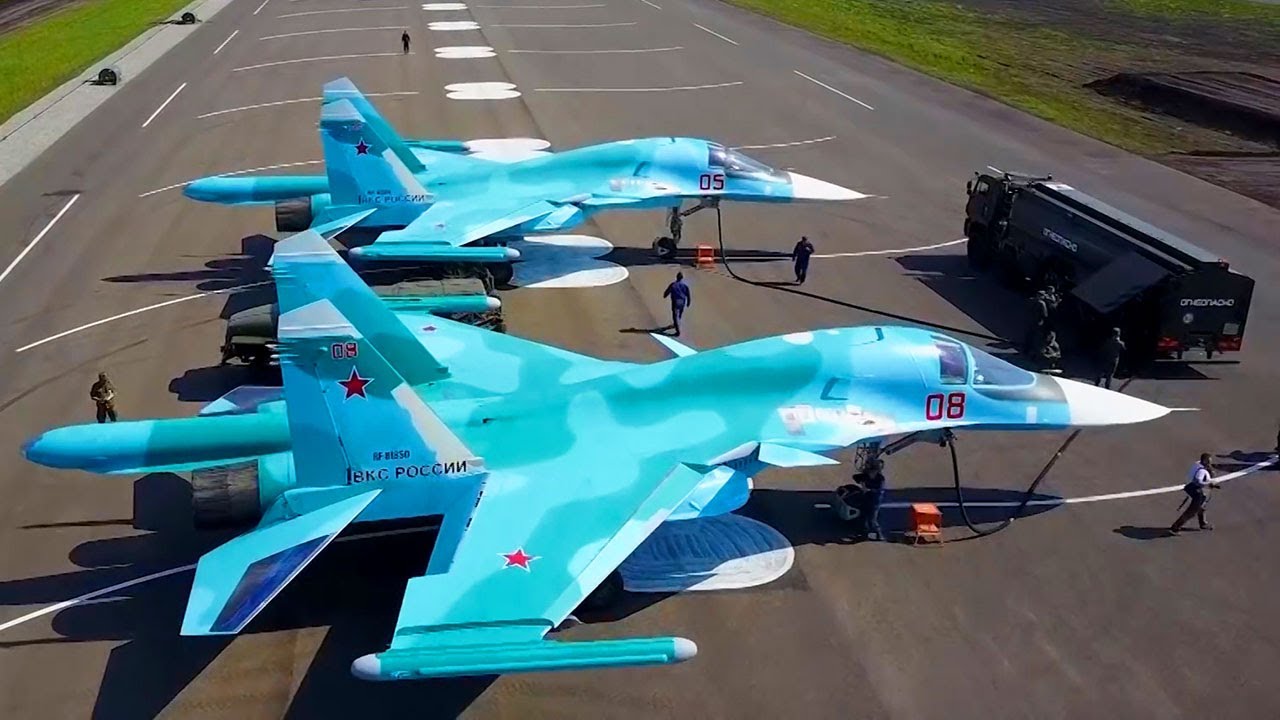 su 34 fullback fighter bomber