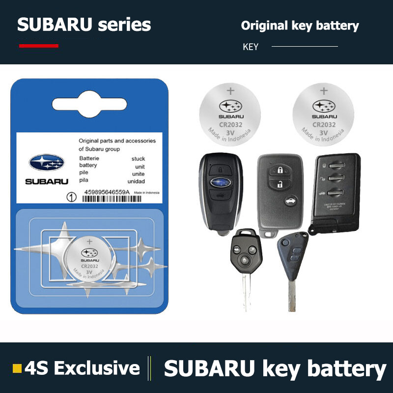 subaru remote key battery