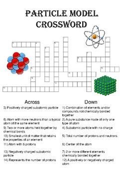 subatomic particle crossword puzzle