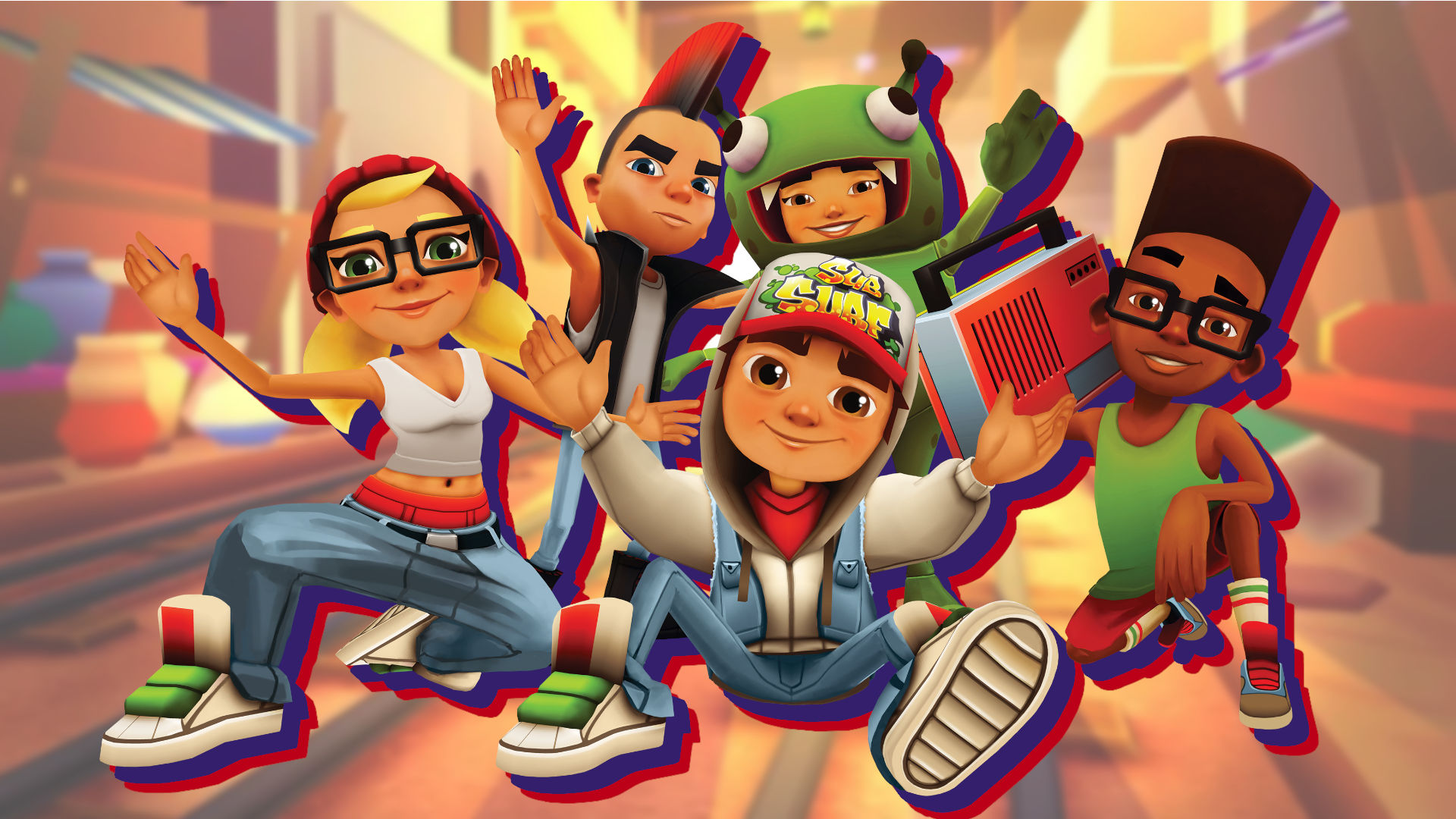 subway surfer characters