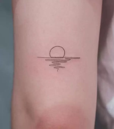 sunset tattoo meaning