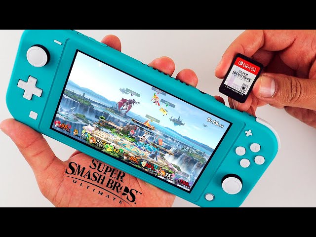 super smash bros nintendo switch lite