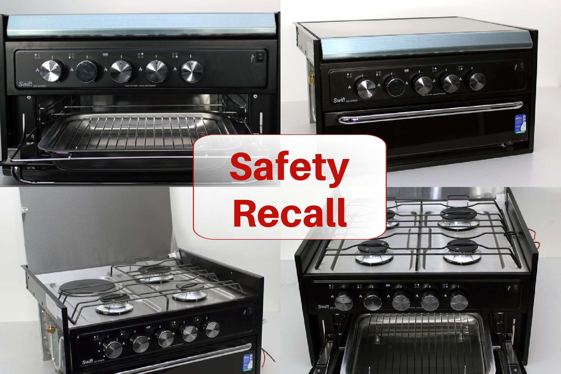 swift 500 series oven recall