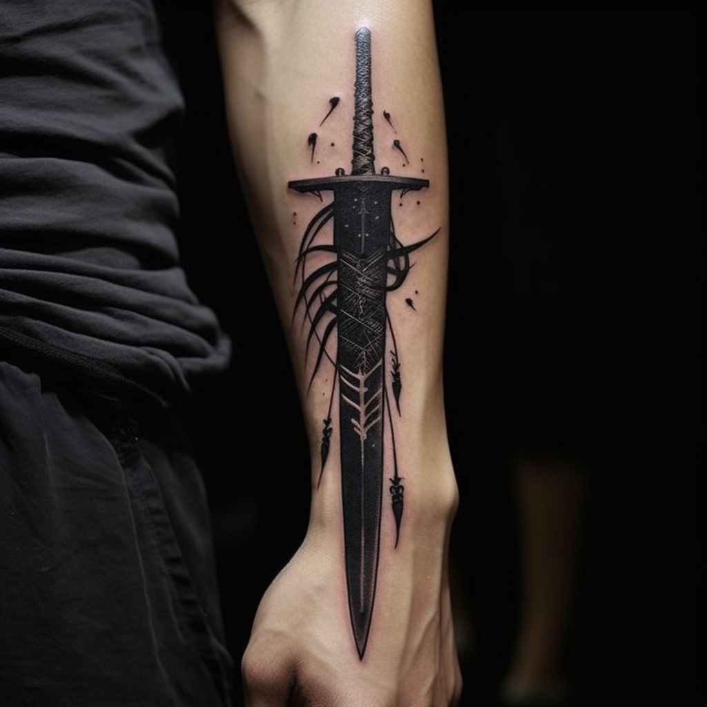 swords tattoo meaning