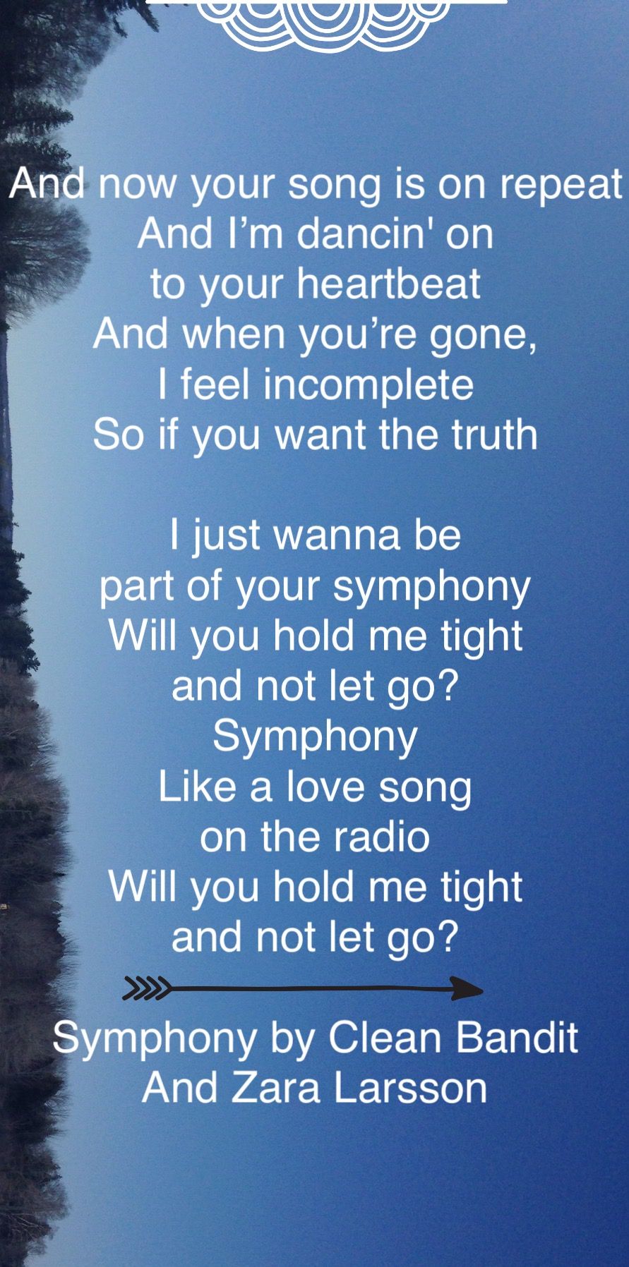 symphony lyrics