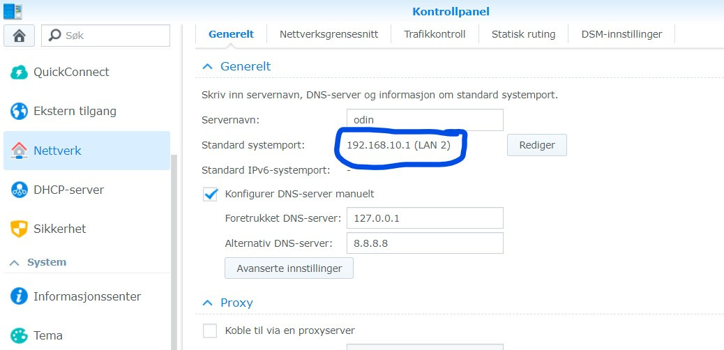 synology assistant connection failed