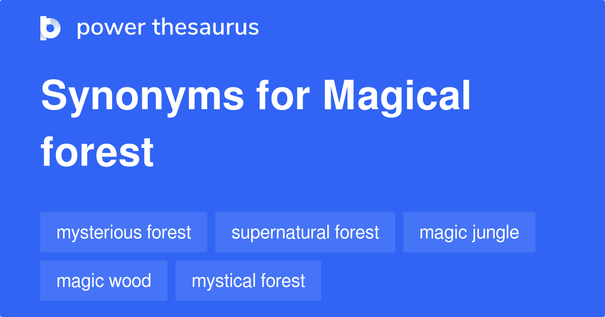 synonym for forest