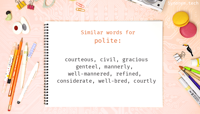 synonym for polite