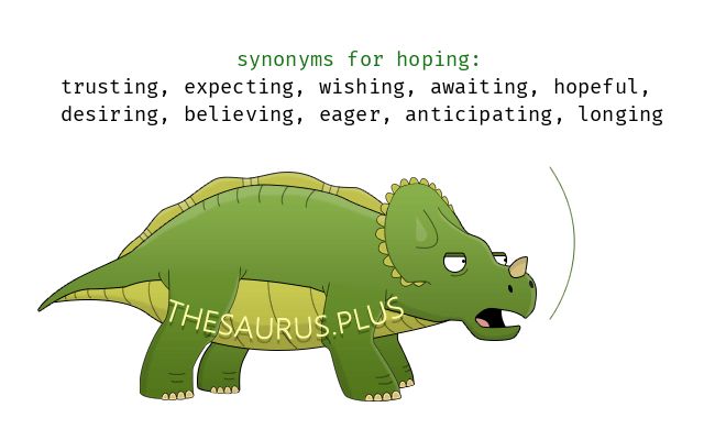 synonym hoping