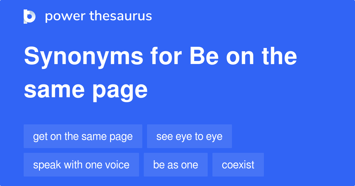 synonym page