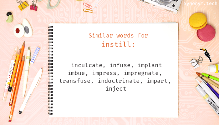 synonyms for instil