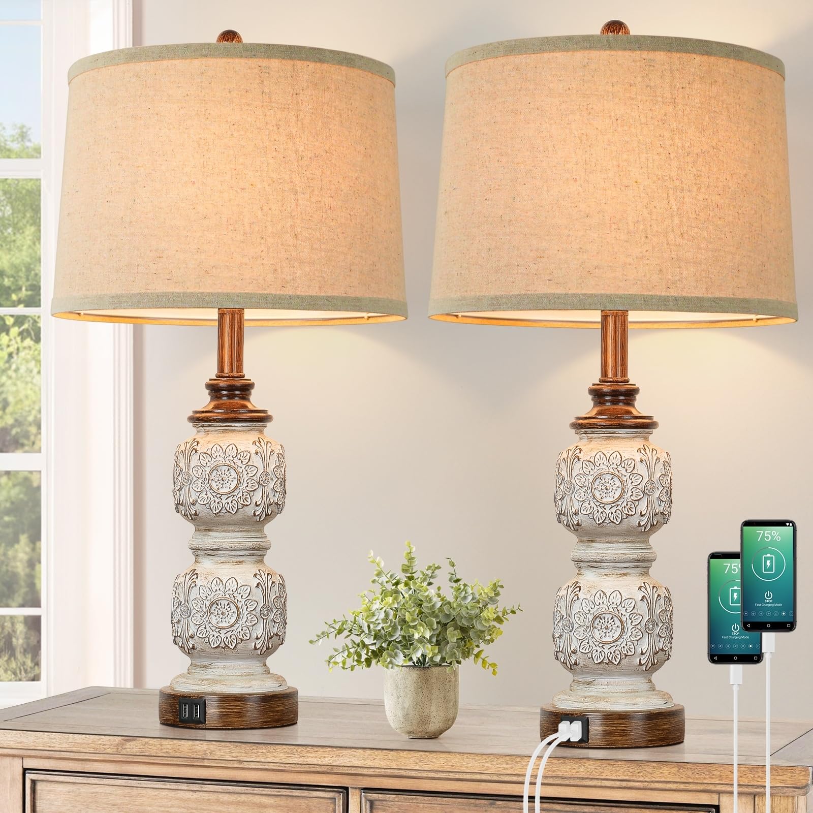 table lamps set of 2