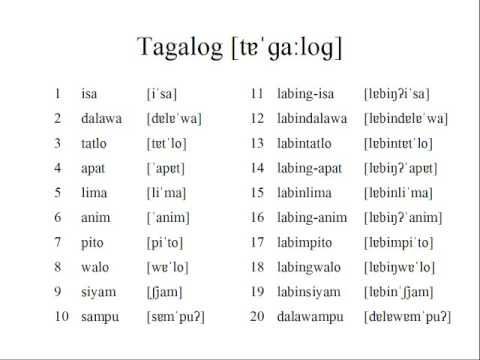 tagalog words that ends with an