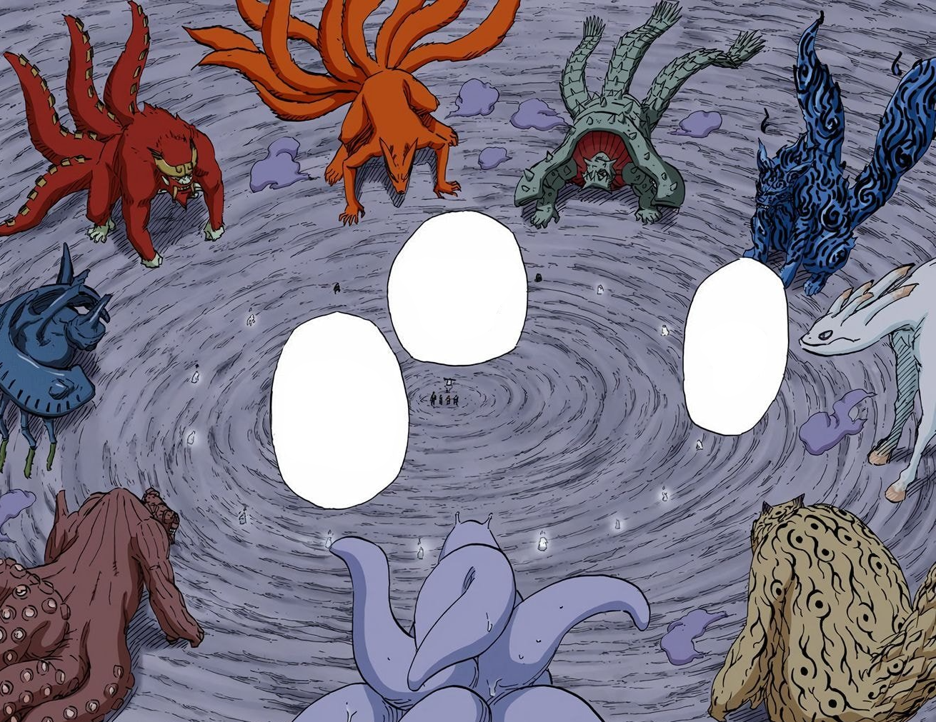 tailed beasts in naruto