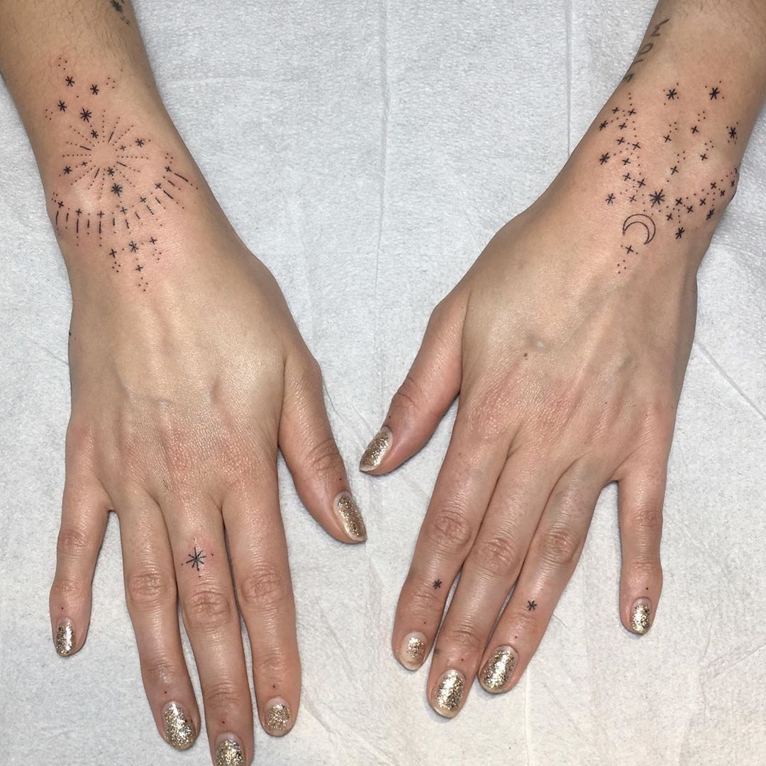 tattoo dots