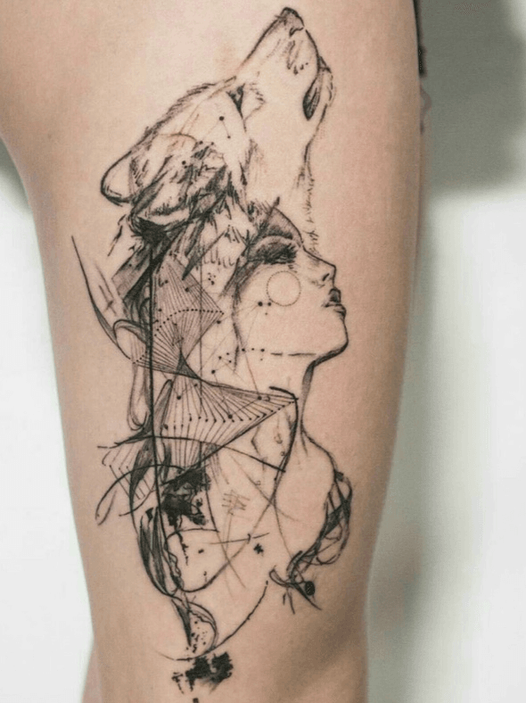 tattoos of strong women