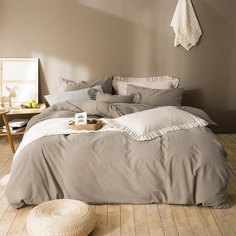 taupe color bedding sets