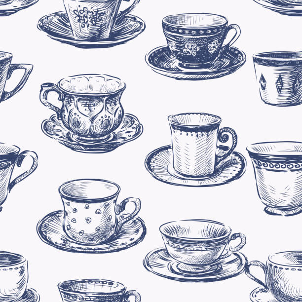 tea cup illustration