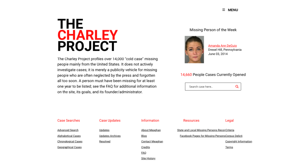 the charley project