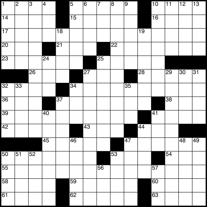 the new yorker crossword