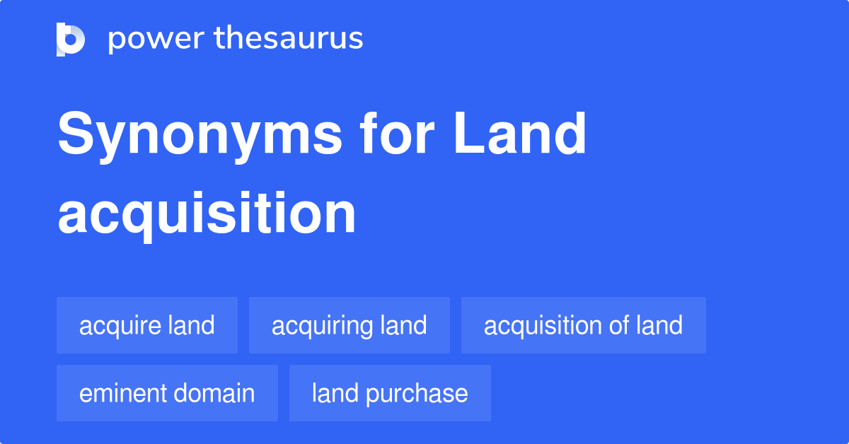 thesaurus acquired