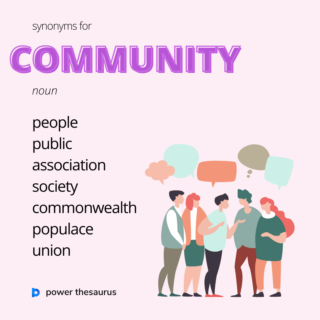 thesaurus for community