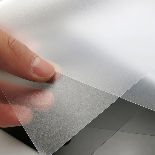 thin plastic sheet material