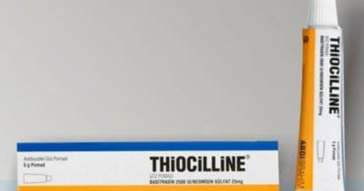 thiocilline krem nedir ne için kullanılır