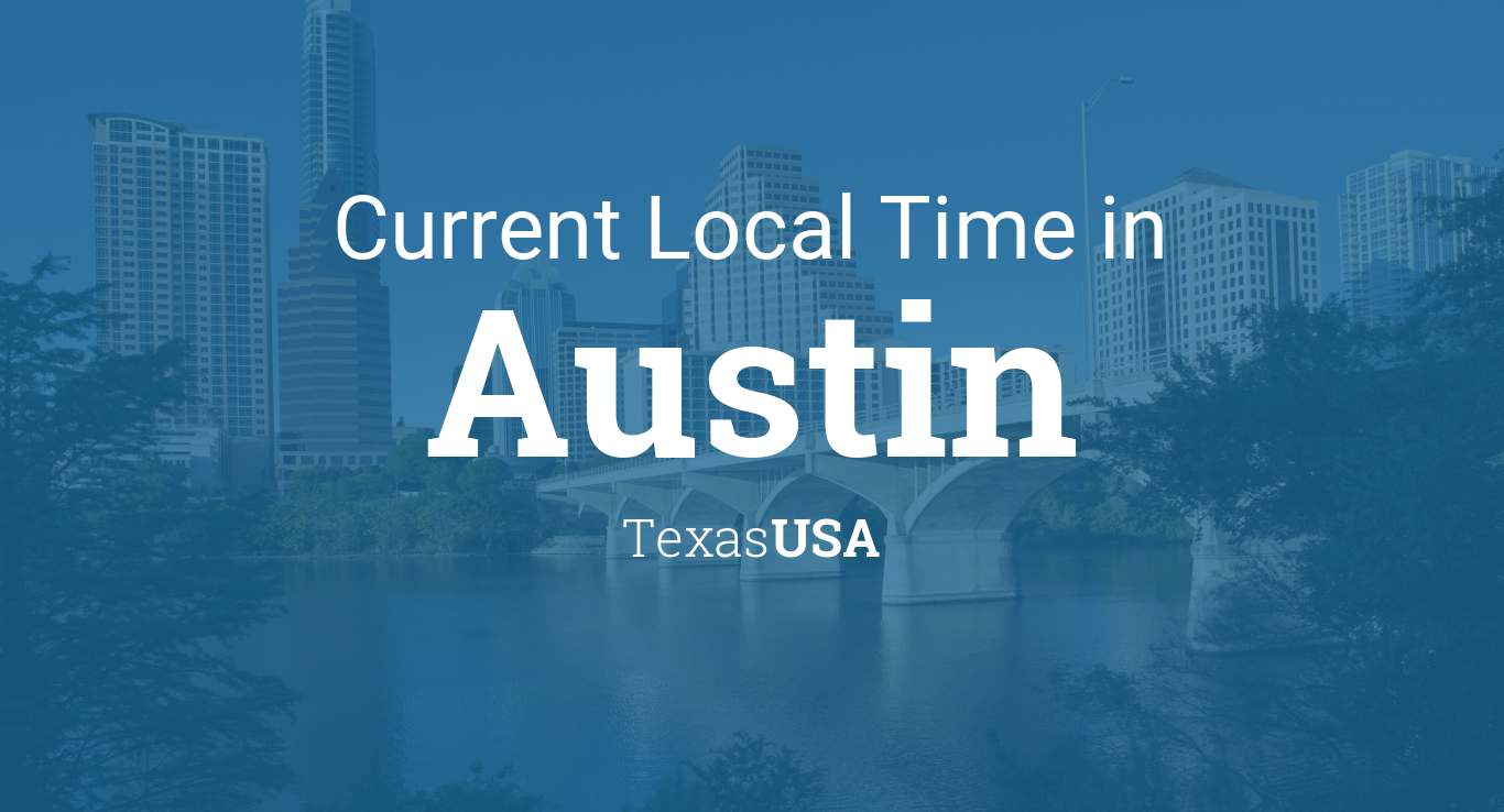 time zone austin texas