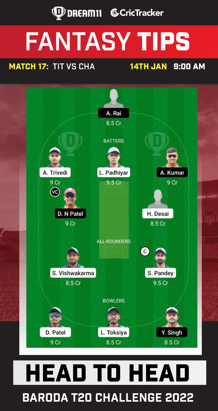 tit vs sta dream11