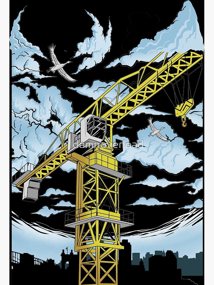 tower crane art